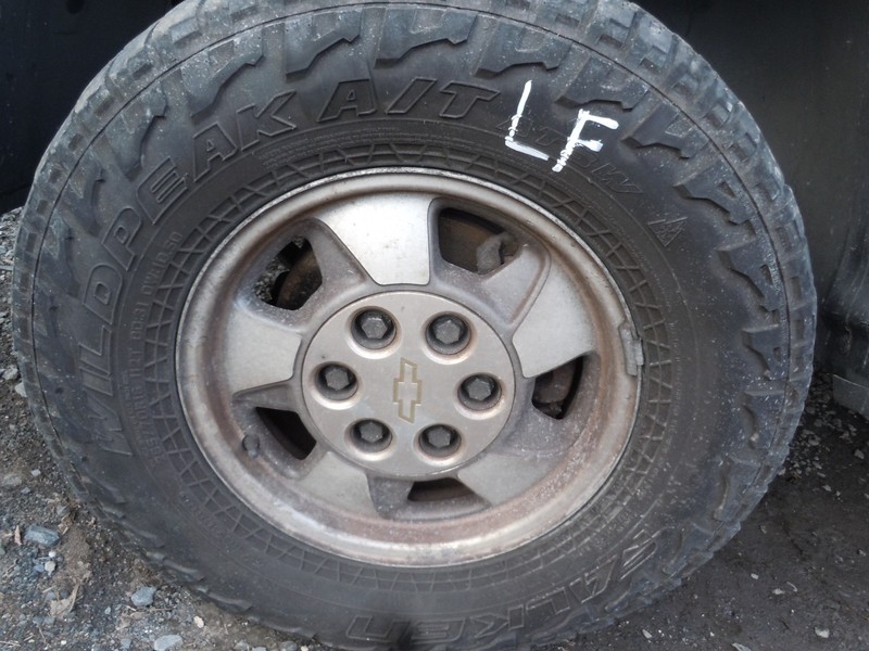 2002 02 Chevrolet Avalanche 1500 16x7 Aluminum Wheel Rim 5 Spoke OEM