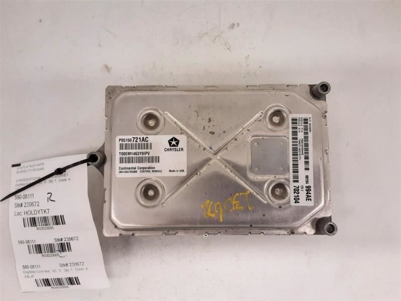 Engine ECM Electronic Control Module 3.6L Fits 13 JOURNEY 3020005