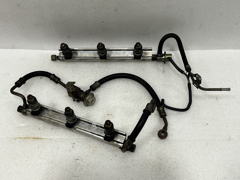 1997 1998 1999 ACURA CL FUEL INJECTORS WITH RAILS 3.0L 6 CYLINDER 06164-P8A-A00