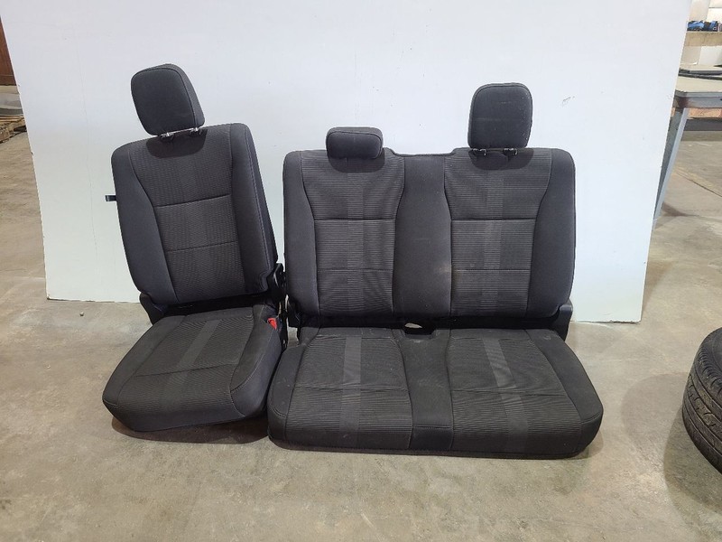 Seat Rear Black Cloth Fits 2019 F150 580813