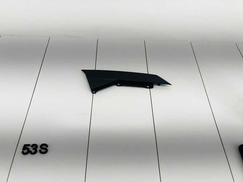 15-20 AUDI A3 QUATTRO 8V REAR RIGHT SIDE DOOR PILLAR MOLDING COVER OEM