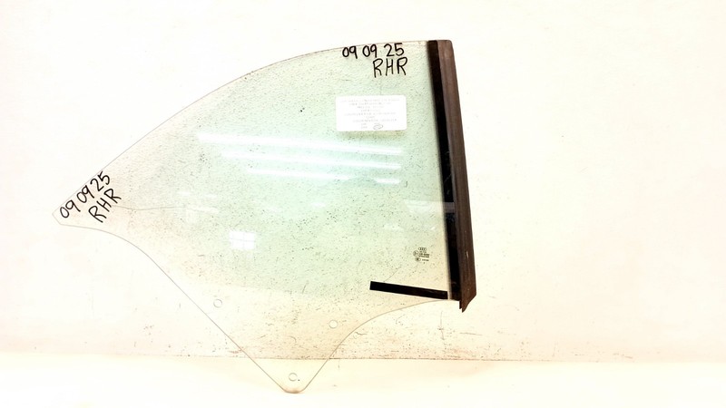 10-17 AUDI 8T A5 S5 RS5 CONVERTIBLE REAR PASSENGER WINDOW GLASS QUARTER 090925