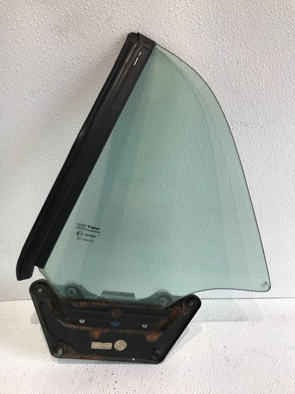 97-06 Jaguar X100 XK8 Convertible Rear Left Driver Side Quarter Window Glass OEM
