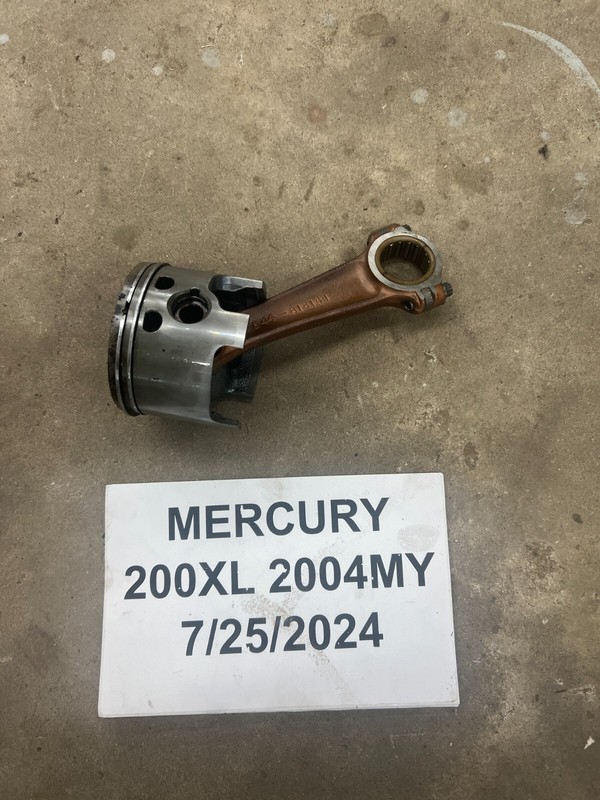 Mercury 150-200 HP 2 Stroke Starboard Piston & Rod Assembly 9738T9 1992-2010