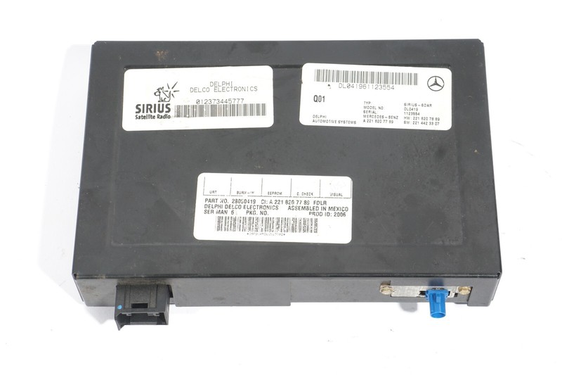 2007 -2009 MERCEDES BENZ S550 W221 SIRIUS MODULE OEM