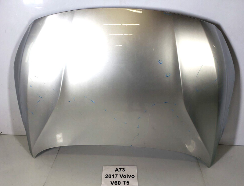 ✅ 2014-2018 OEM Volvo V60 S60 Front Hood Bonnet Panel Shell Silver 711 NOTE*