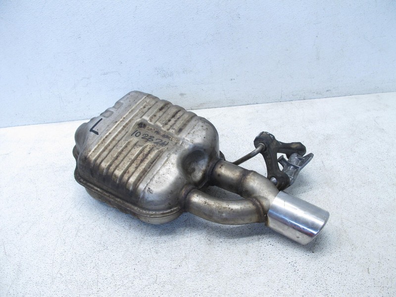 04-05 AUDI B6 S4 FULL SECTION EXHAUST PIPE MUFFLER REAR LEFT OEM 102324
