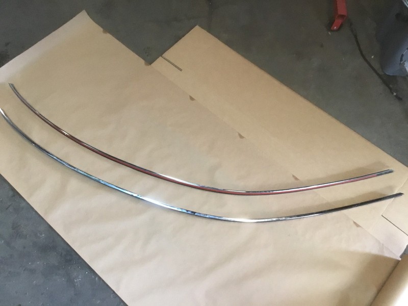 11-12 Fisker Karma 2012 Left Right Roof Molding Trim Set 2 PCS Pair :Y