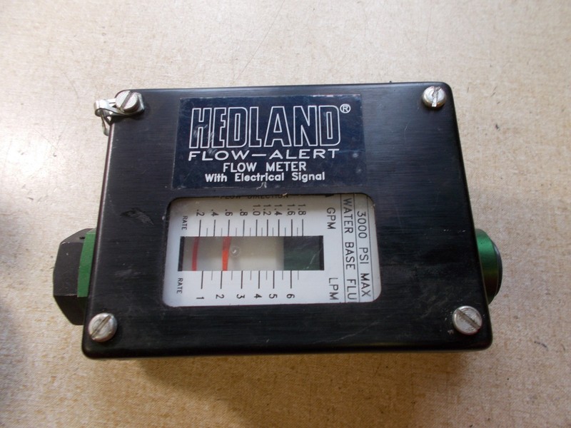 Hedland Flow Meter FlowAlert LPM 1-6 GPM-2-1.8 *FREE SHIPPING*