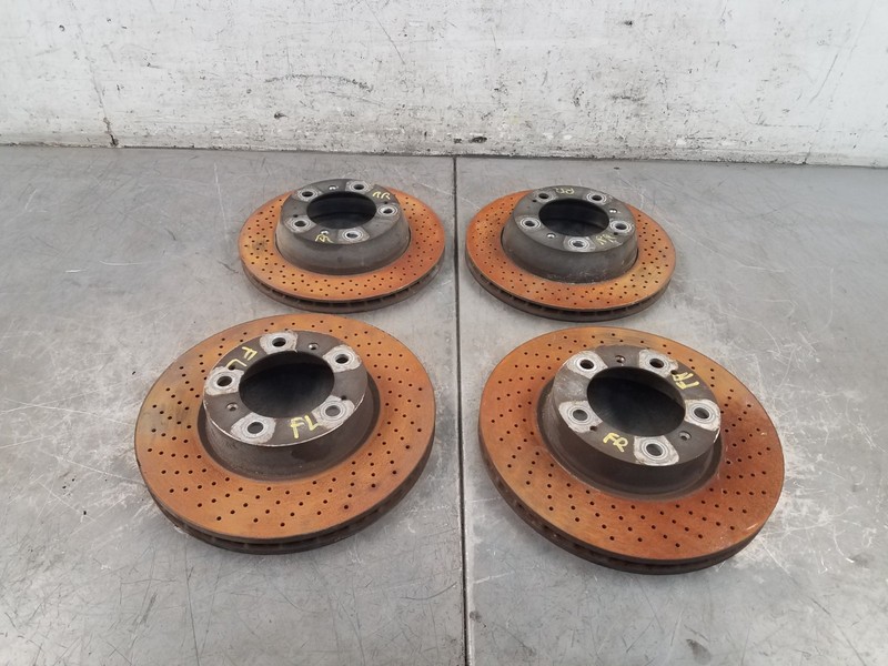 2007 Porsche Cayman S 987 Brake Rotor Set #3075 G2