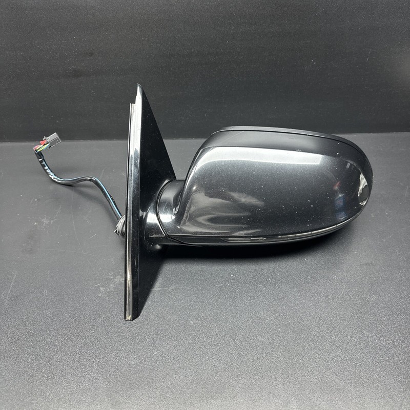 2011-2018 Audi A8L Driver Left Side View Mirror Black LZ9Y OEM NO CAMERA NO LANE