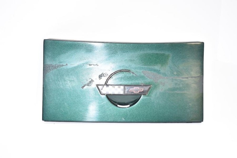 1990-1996 CHEVROLET CORVETTE C4 5.7L LT1 FUEL DOOR ACCESS PANEL GREEN