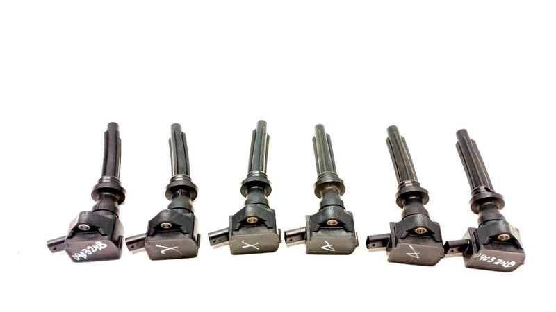 17-19 JAGUAR X760 XE 13-20 XF 13-19 XJ 3.0 IGNITION COIL PACK SET OF 6 OEM 09032