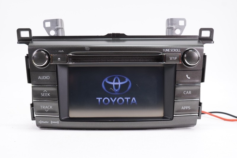 TOYOTA RAV4 Navigation Receiver Radio Head Unit AM-FM CD Player OEM 2013 - 2015