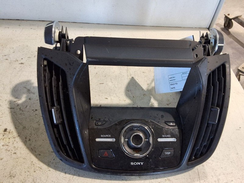 2017-2019 Ford Escape Radio Control Panel for 8" Screen w/Sony Audio System