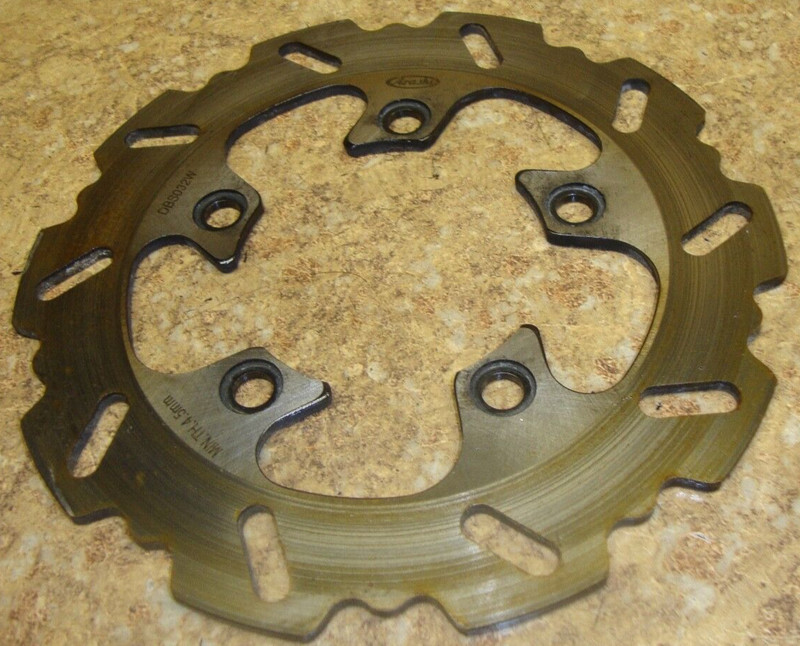 2004 Suzuki GSXR750 GSX-R750 GSXR 750 Rear Disk Brake Rotor Back Rim Wheel 04