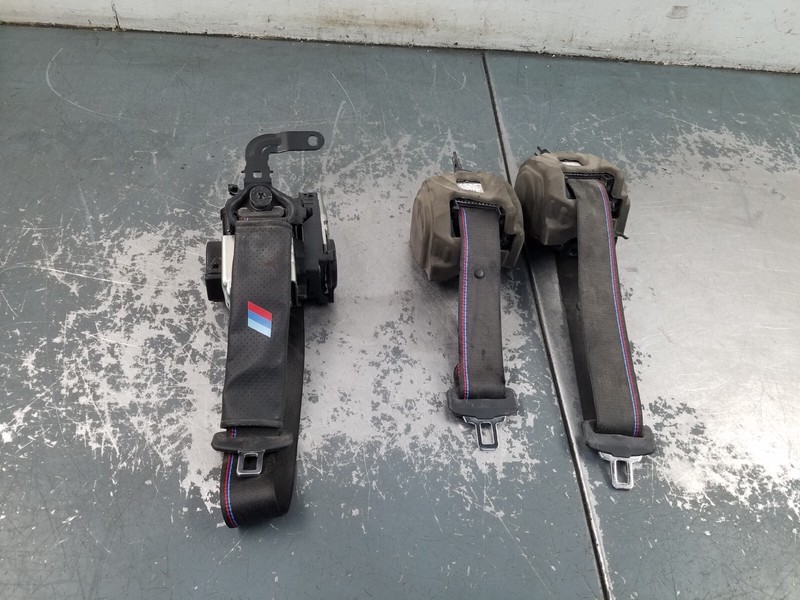 2022 BMW M4 Comp xDrive G82 Seat Belt Partial Set #3637