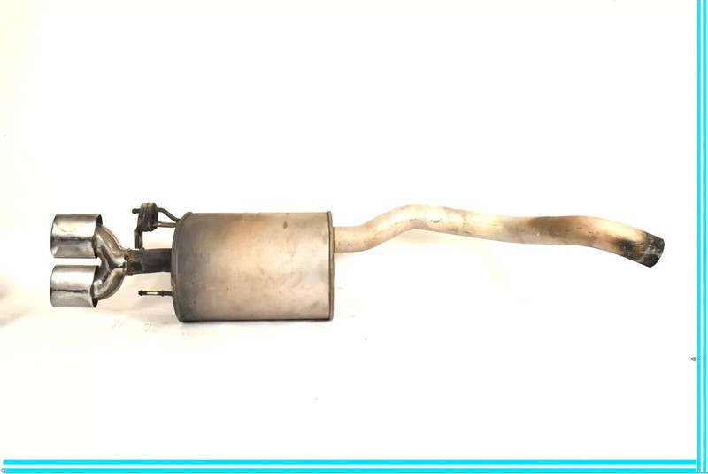 04-08 Cadillac XLR 4.6L V8 Left Exhaust Muffler Mufflers Dual Tips Assembly OEM