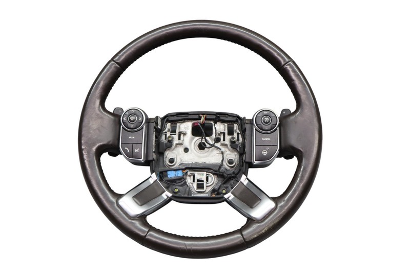 13-22 Land Rover Range Rover L405 Leather Steering Wheel w/ Switches Oem
