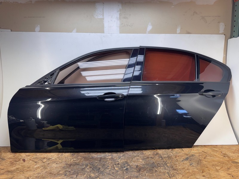 12-19 OEM BMW F30 335 340 M3 Front & Rear Left Side Door Metallic Black 475 SET