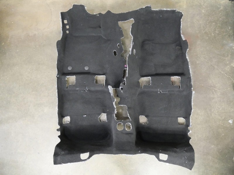 2024-2025 Ford Mustang GT S650 Interior Main Floor Carpet Liner Black Nice! OEM