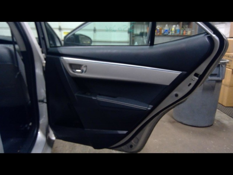 2014 COROLLA Passenger Right Rear Door Trim Panel Rear 1607955