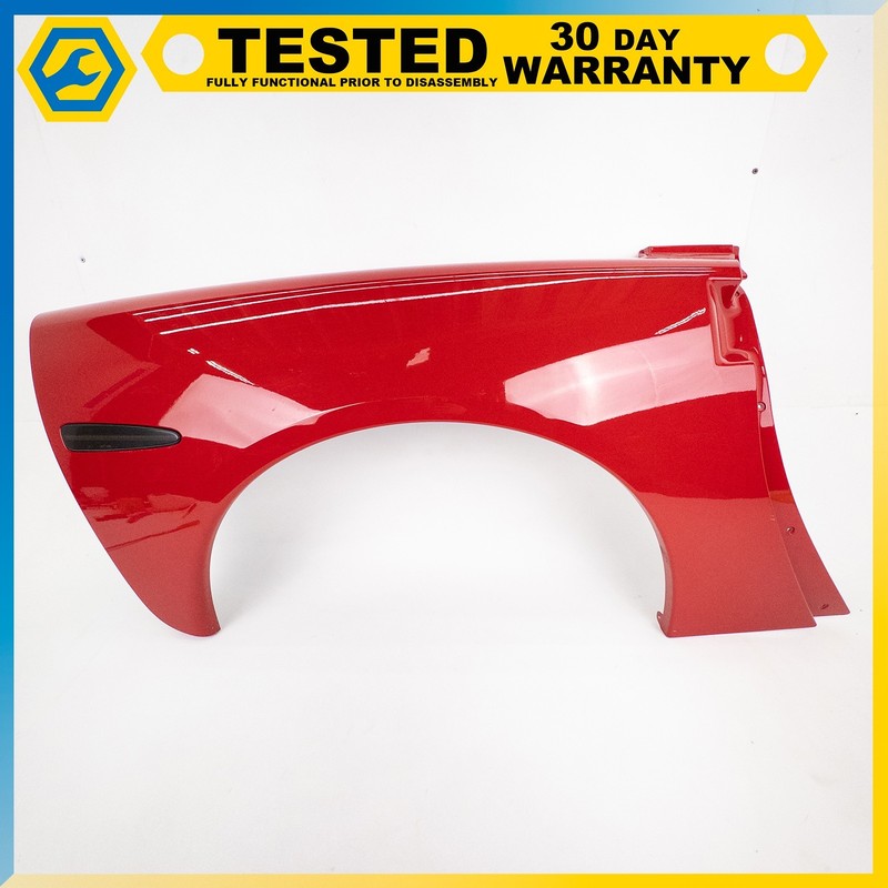 05-13 CHEVROLET CORVETTE C6 REAR RIGHT PASSENGER SIDE QUARTER PANEL RED OEM