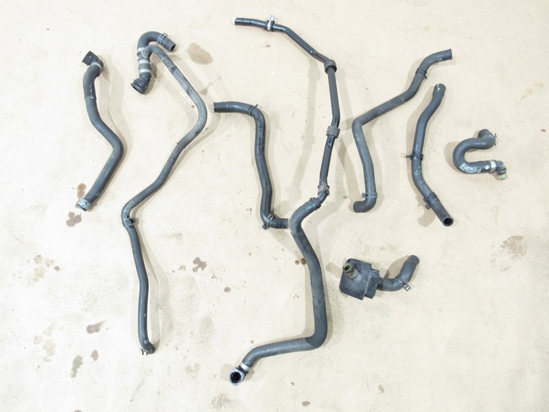 13-19 Mercedes SL550 R231 2013 Radiator Coolant Hose Pipe Line Tube Set ;