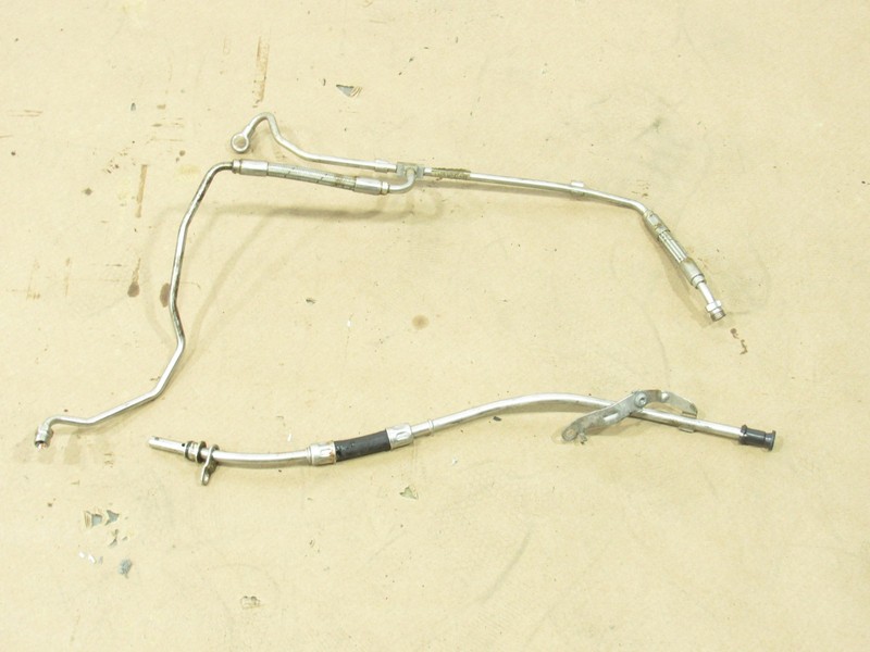 12-18 Bentley Continental GT W12 2015 Dipstick Oil Turbo Line Tube Hose Set |:A