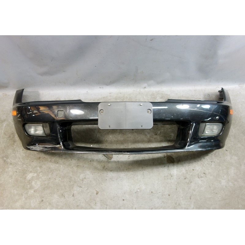 Damaged 97-02 BMW Z3 Roadster Coupe Front Bumper Cover Black Aftermarket