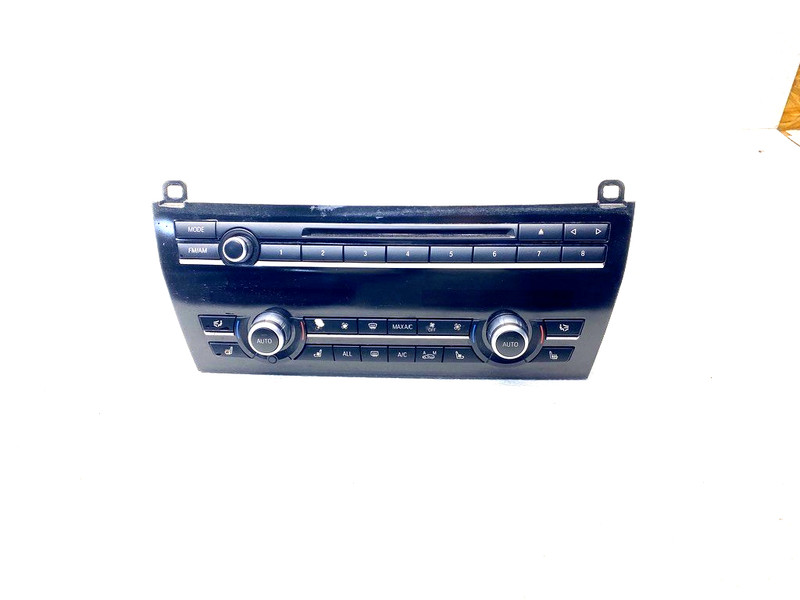 13-15 BMW 740I F01 HEATED SEATS CLIMATE RADIO CD CONTROL PANEL OEM A0.47
