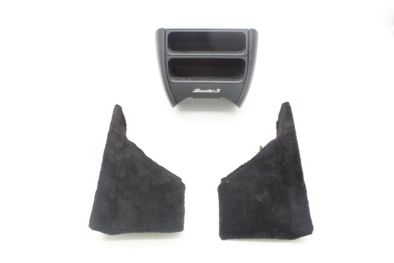 00-04 Porsche Boxster 3.2L Center Console CD Storage with Console Trim 996552243