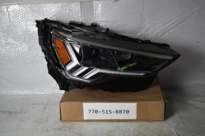 19-24 AUDI Q3 Right Passenger Side HOUSING ONLY LED Headlight