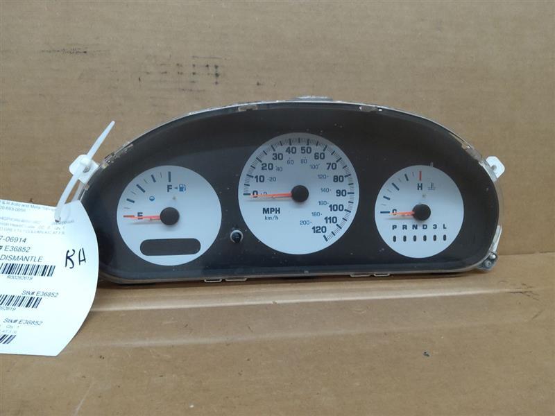 Speedometer Cluster MPH Without Tachometer Fits 04 CARAVAN 262619