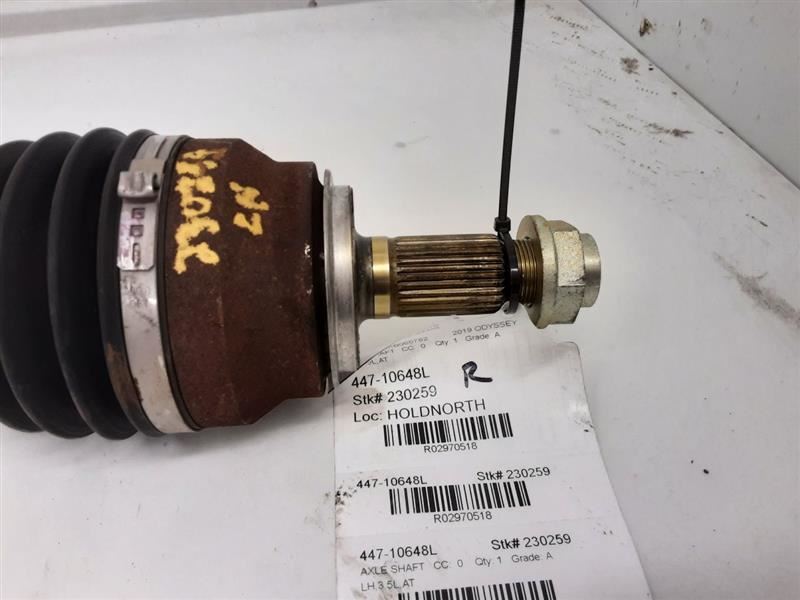 Driver Left Axle Shaft Front Axle Fits 18-19 ODYSSEY 2970518