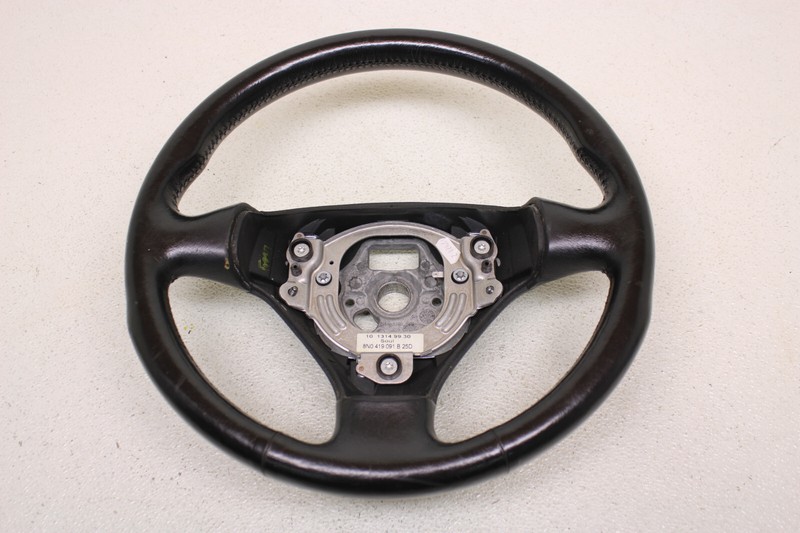 MK1 Audi TT Black Leather Steering Wheel Manual Transmission Oem 2001-2006