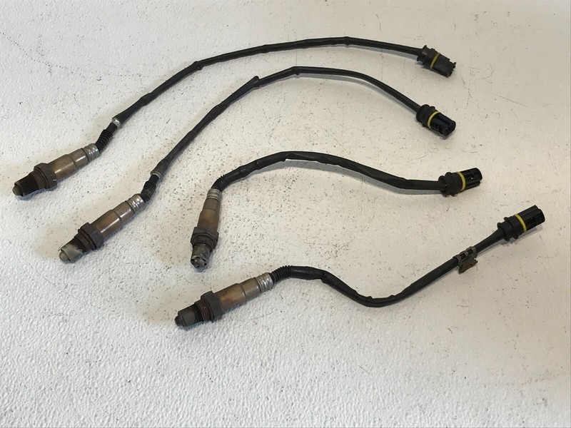Mercedes W215 CL500 S55 AMG M113 Oxygen O2 Sensor Lambda Set of 4 OEM 0015406017