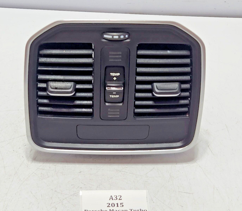 ✅ 15-18 OEM Porsche Macan Turbo 95B Center Console Rear Climate Control Air Vent