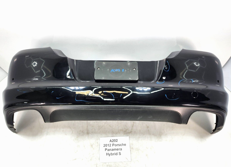 ✅ 2010-2013 OEM Porsche Panamera 970 Rear Bumper Cover Panel Black