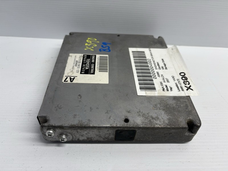 07 Toyota Avalon 89661-07470 Computer Brain Engine Control ECU ECM EBX Module