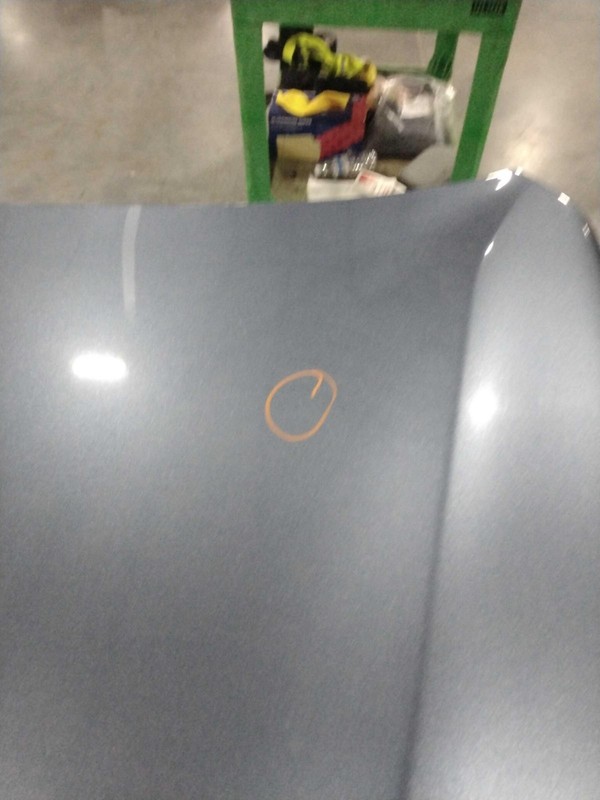 2015 Subaru Legacy OEM Blue Hood Panel - Used, Dings & Scuffs, 120k Miles