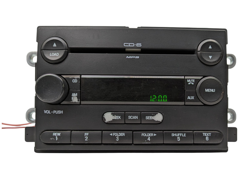 GENUINE FORD Five Hundred 500 6 DISC MP3 CD Player Radio 6G1T-18C815-AB OEM