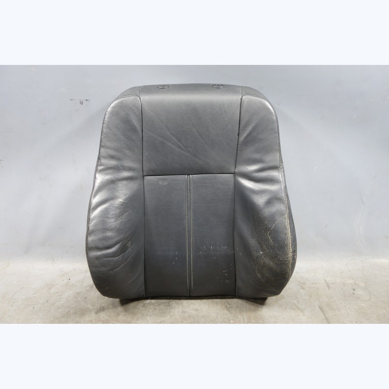 1999-2003 BMW E39 5-Series E38 Front Sports Seat Backrest Cushion Black Leather