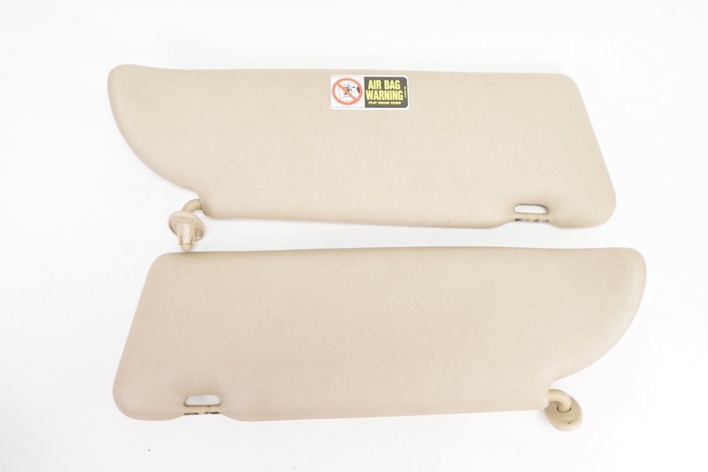 MERCEDES 500SEL Sun Visor Sunvisor LH RH Set of 2 OEM 1992 1993
