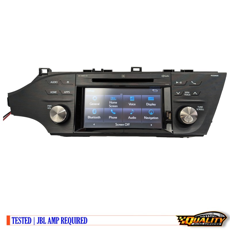 13 14 Toyota Avalon Am-Fm Bt APPS Radio Gps Navigation Touch-Screen OEM 57049