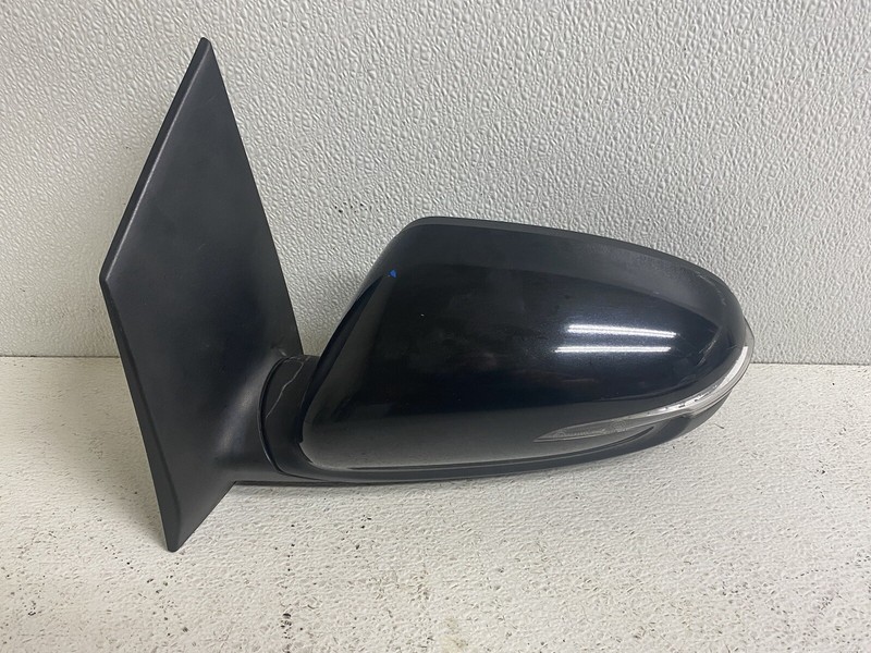 2014-2017 Kia Forte Black Left Driver Side View Door Mirror 8 Pin Connector Oem