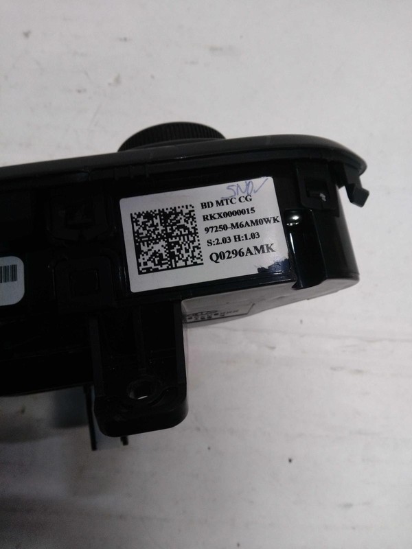 Used A/C Selector Switch fits: 2023 Kia Forte Sedan manual temperature control U