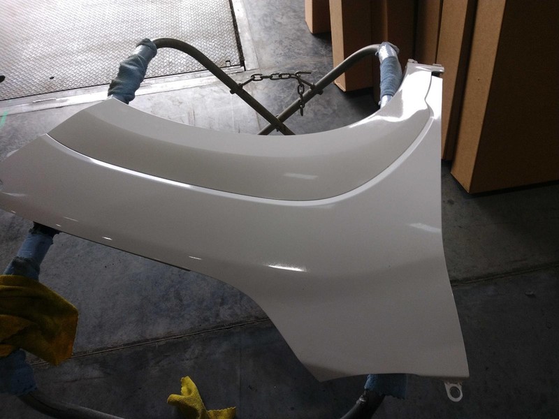 2022 Hyundai Kona White Right Fender 652920 OEM Used 51K Miles