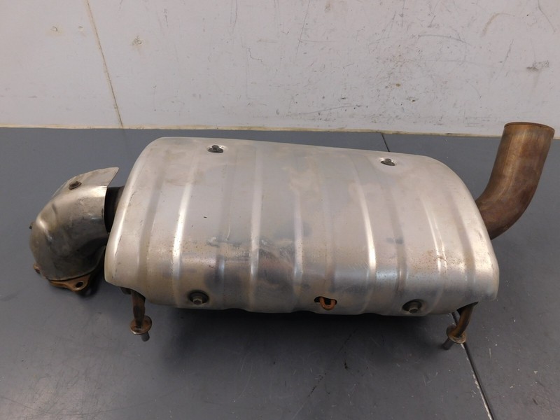 #1637 R2 - 2021 19 20 22 Polaris RZR XP Turbo S Exhaust Muffler 326 Miles