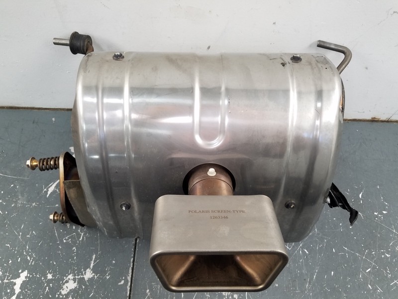 2022 22 23 Polaris RZR Pro R 4 Ultimate - Exhaust Muffler 62 Miles! #0610 R3
